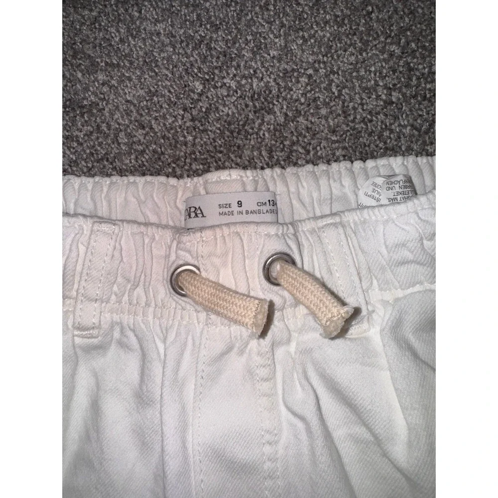 Zara Youth Girls White Pants‎